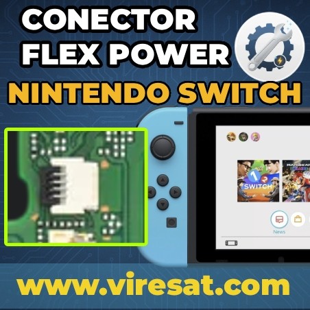 🔌 Reparación Conector Flex Encendido Roto Switch V1 | No Enciende
