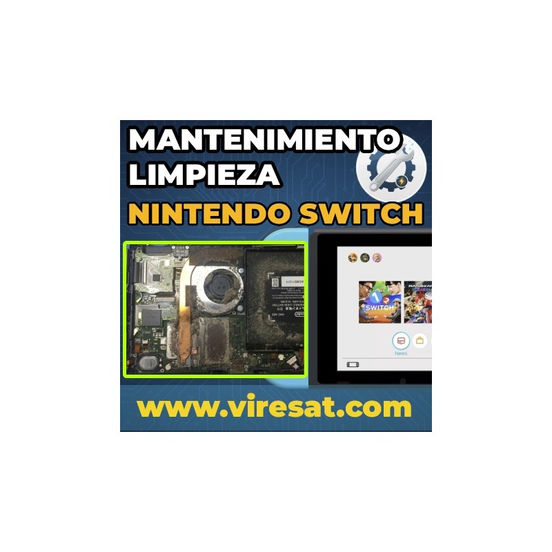 🛠 Limpieza y Mantenimiento Switch V1 | Cambio de Pasta Térmica