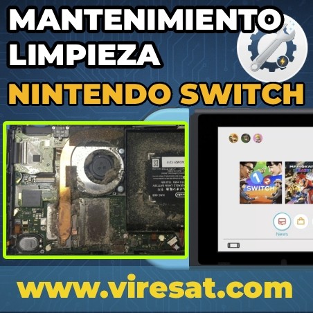 🛠 Limpieza y Mantenimiento Switch V1 | Cambio de Pasta Térmica