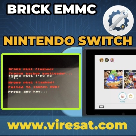 🛠 Reparación de Brick y Recuperación de NAND / eMMC en Nintendo Switch