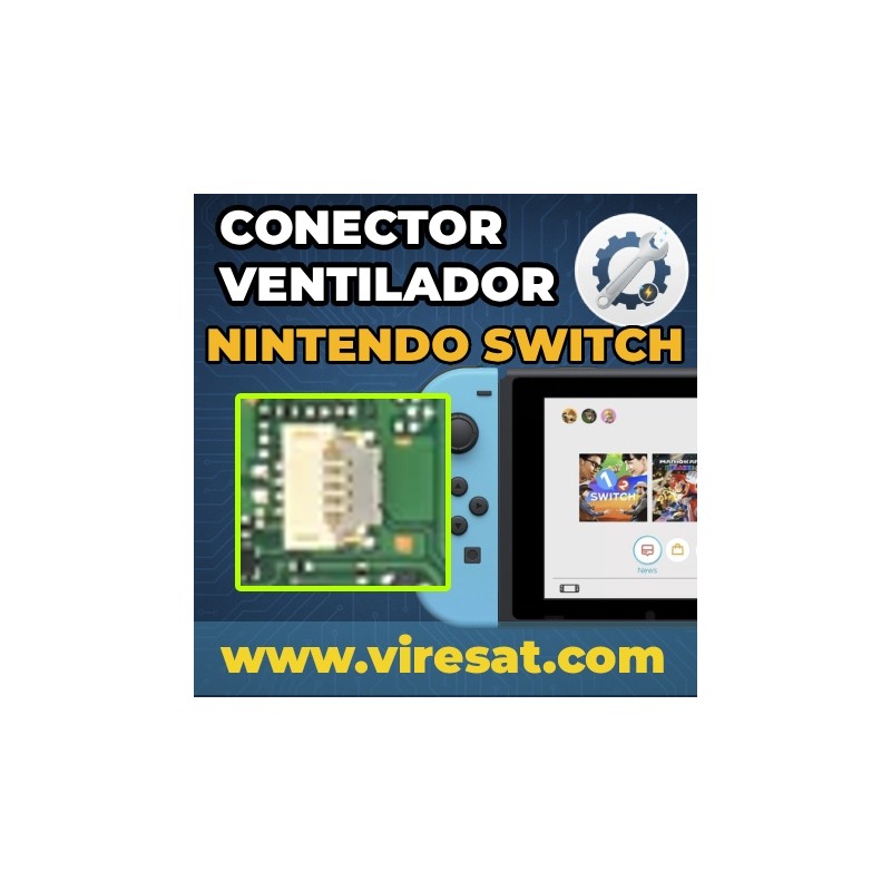 🌀 Reparación Conector Ventilador Roto Switch V1