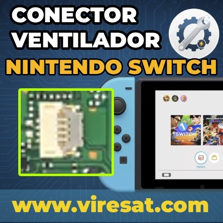 🌀 Reparación Conector Ventilador Roto Switch V1