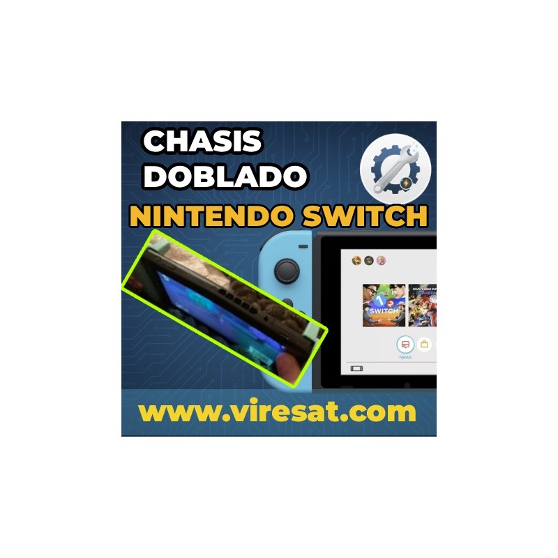 🛠 Reparación Chasis Doblado Switch V1 | Ajuste y Enderezado