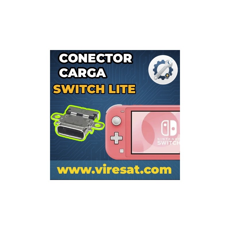 🔌 Reparación Puerto USB-C Nintendo Switch Lite | Solución a Conector Dañado