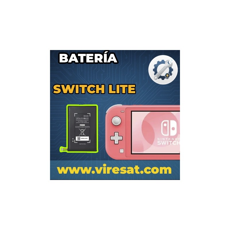 🔋 Cambio de Batería Nintendo Switch Lite | Se Descarga Rápido o No Enciende