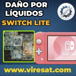 💦 Reparación Daños por Líquidos Nintendo Switch Lite | No Funciona