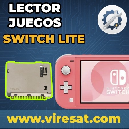 🎮 Reparación Lector de Cartuchos Switch Lite | No Detecta Juegos