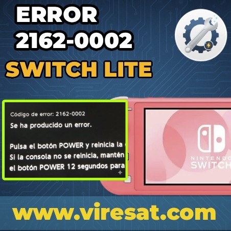 ⚠️ Reparación Error 2162-0002 Switch Lite | Sistema Bloqueado