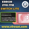 📡 Reparación Error 2110-1118 Switch Lite | Problemas de Red Wi-Fi