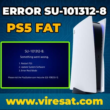 ⚠️ Reparación del Error SU-101312-8 en PS5 (Fat)