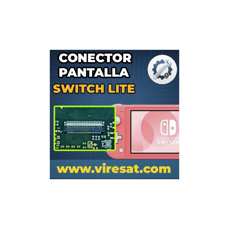 📱 Reparación Conector Pantalla Roto Switch Lite | Sin Imagen o Falla