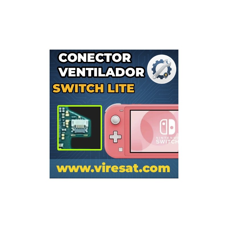 🌀 Reparación Conector Ventilador Roto Switch Lite