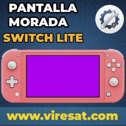 🟣 Reparación Pantalla Morada Switch Lite | Error de Arranque
