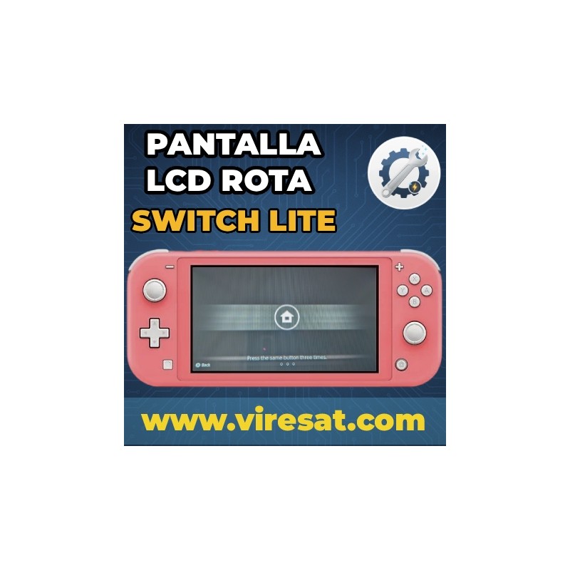 🛠 Reparación Pantalla Rota Nintendo Switch Lite | Solución a Pantalla Dañada