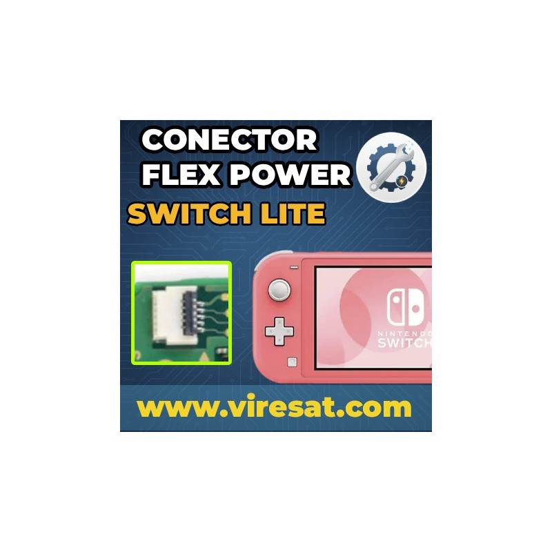 🔌 Reparación Conector Flex Encendido Roto Switch Lite | No Responde