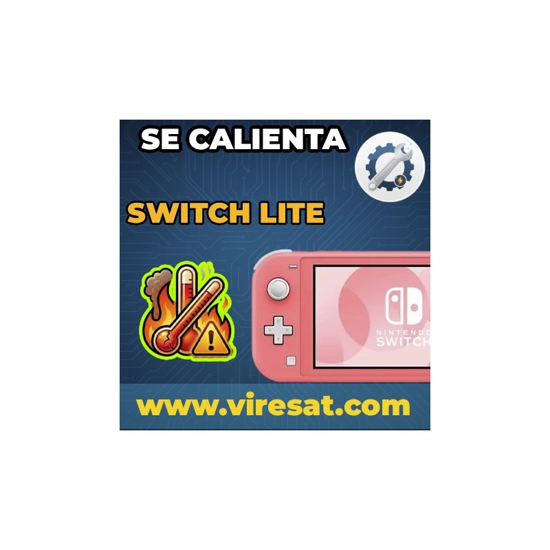 🔥 Reparación Switch Lite | Se Calienta Demasiado y Falla