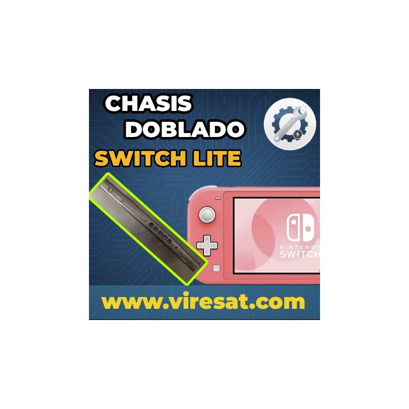 🛠 Reparación Chasis Doblado Switch Lite | Ajuste y Estructura