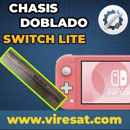 🛠 Reparación Chasis Doblado Switch Lite | Ajuste y Estructura