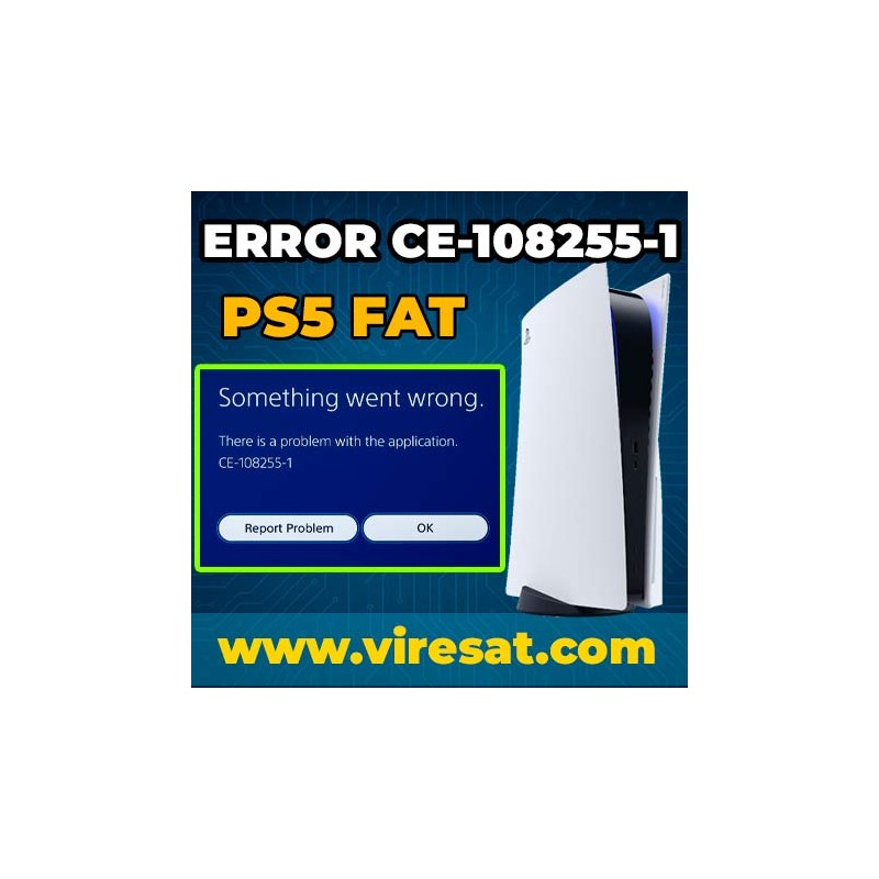 ⚠️ Reparación del Error CE-108255-1 en PS5 (Fat)