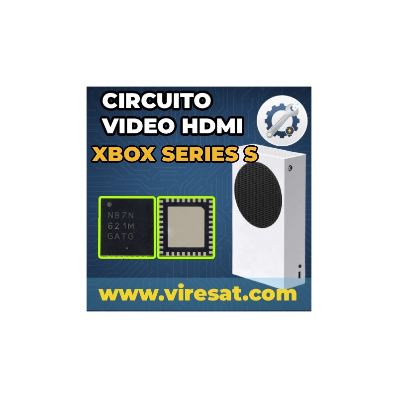 🧠 Reparar Xbox Series S | IC HDMI dañado, sin imagen