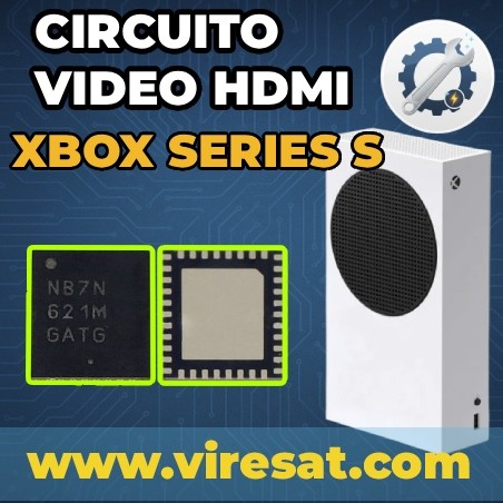🧠 Reparar Xbox Series S | IC HDMI dañado, sin imagen