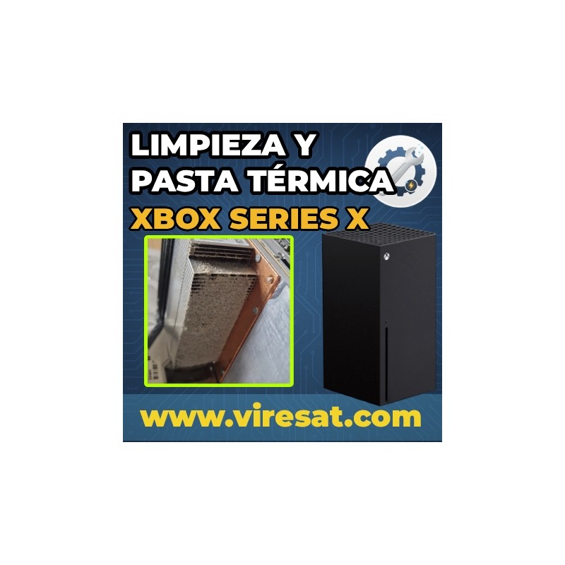 🧼 Xbox Series X | Limpieza interna y cambio de pasta térmica