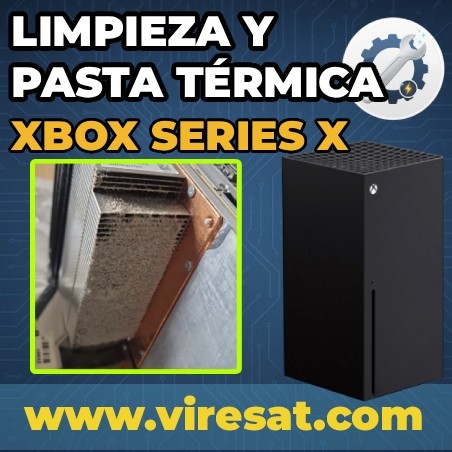🧼 Xbox Series X | Limpieza interna y cambio de pasta térmica