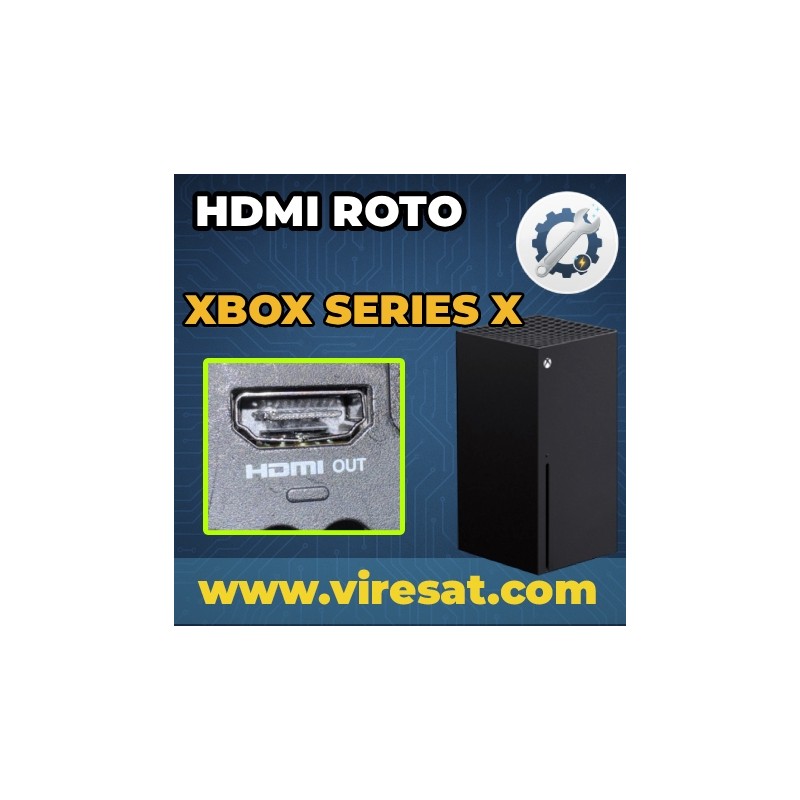 🎮 Reparar Xbox Series X | Puerto HDMI roto