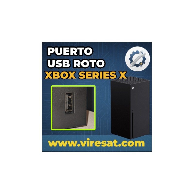 🔌 Reparar Xbox Series X | Puerto USB no detecta periféricos