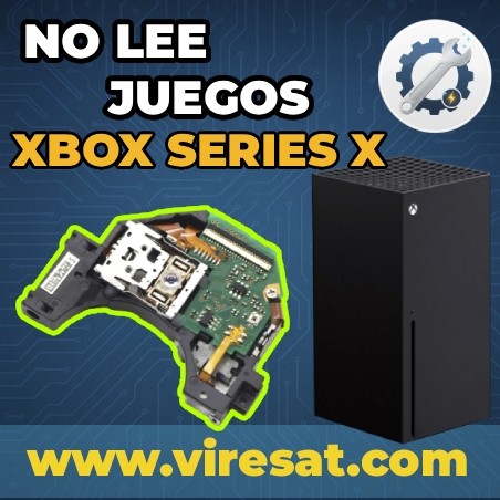 📀 Xbox Series X | Reparación lector no lee discos