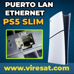 🌐 Reparar Puerto LAN PS5 Slim | Sin Internet Ethernet