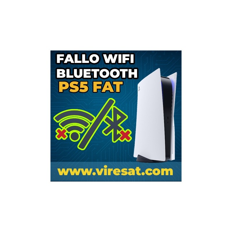 🎮 Reparación de PS5 que no Sincroniza Mandos o no Detecta WiFi (Fat)