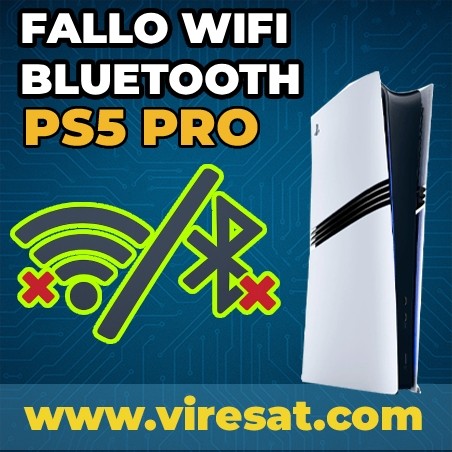 📡 Reparar PS5 Pro No Conecta Mandos | sin WiFi ni Bluetooth –