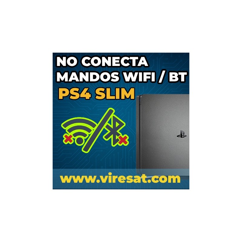 📶 Reparar PS4 Slim Wi-Fi/Bluetooth | No Detecta Mandos