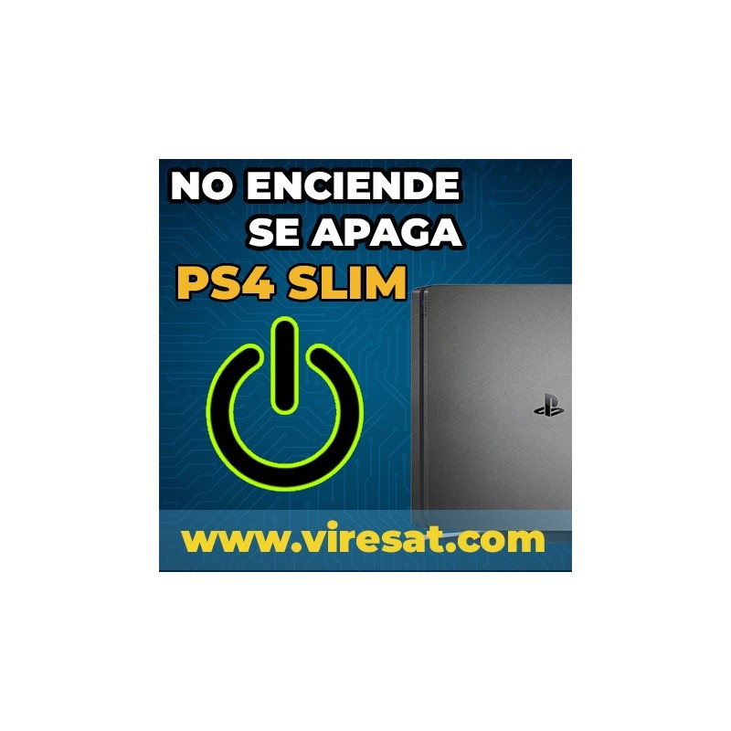 🔌 PS4 Slim No Enciende o Se Apaga | Reparación Garantizada
