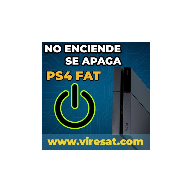 🔌 Reparar PS4 Fat No Enciende o Se Apaga | Diagnóstico y Solución
