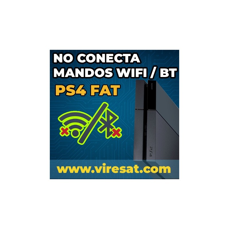 📶 Reparar PS4 Fat Sin Conexión Mandos, WiFi o Bluetooth