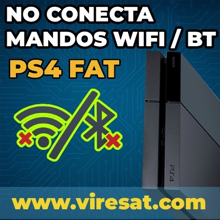 📶 Reparar PS4 Fat Sin Conexión Mandos, WiFi o Bluetooth