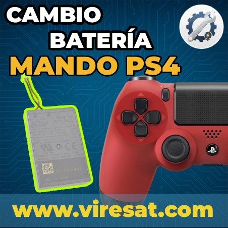 🔋 Cambio Batería Mando PS4 2000mAh | DUPLICA LA AUTONOMÍA