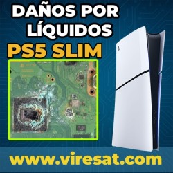 💧 Reparar PS5 Slim por Daños de Líquido o Humedad | Servicio Técnico...