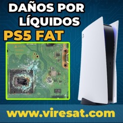 💧 Reparar PS5 Fat por Daños de Líquido o Humedad | Limpieza Electrónica