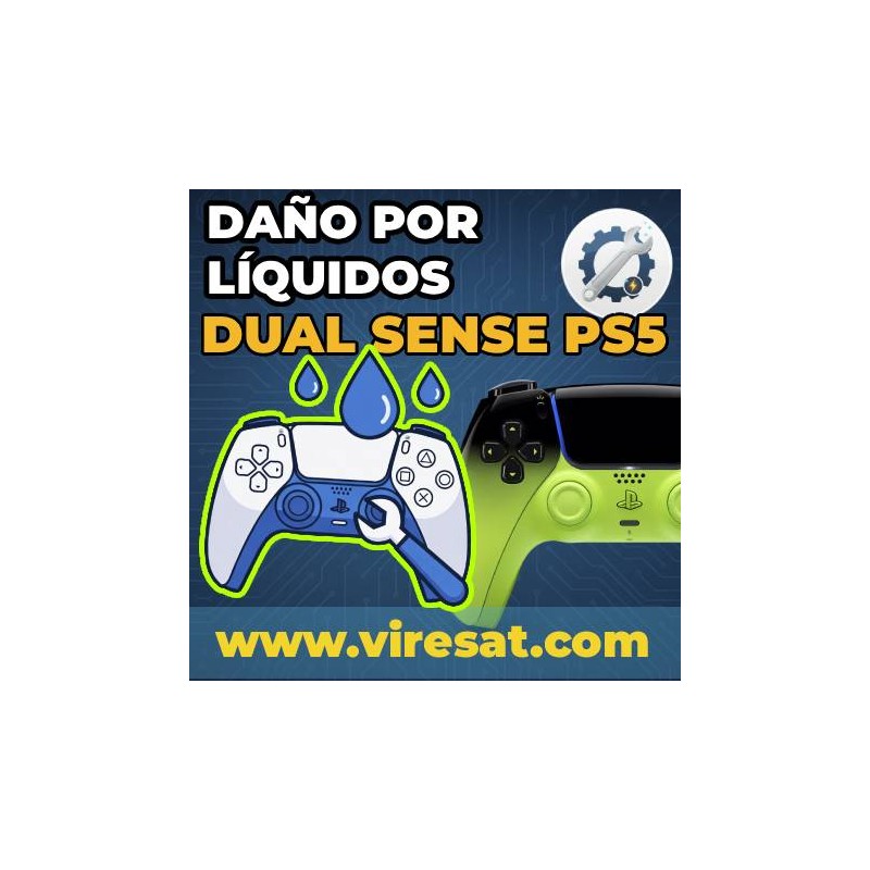 💧 Reparar Mando DualSense Mojado | Daños por Líquidos o Humedad