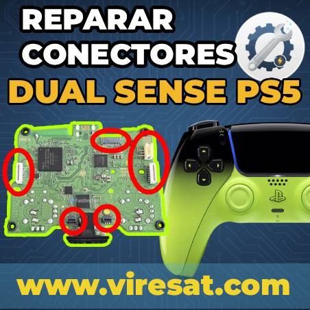 🔧 Reparar Conectores Dañados en Placa Base DualSense PS5 | Fallos Internos
