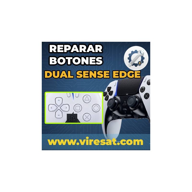 🎮 Reparar Botones DualSense Edge | X, Círculo, Cuadrado, Triángulo y Cruceta