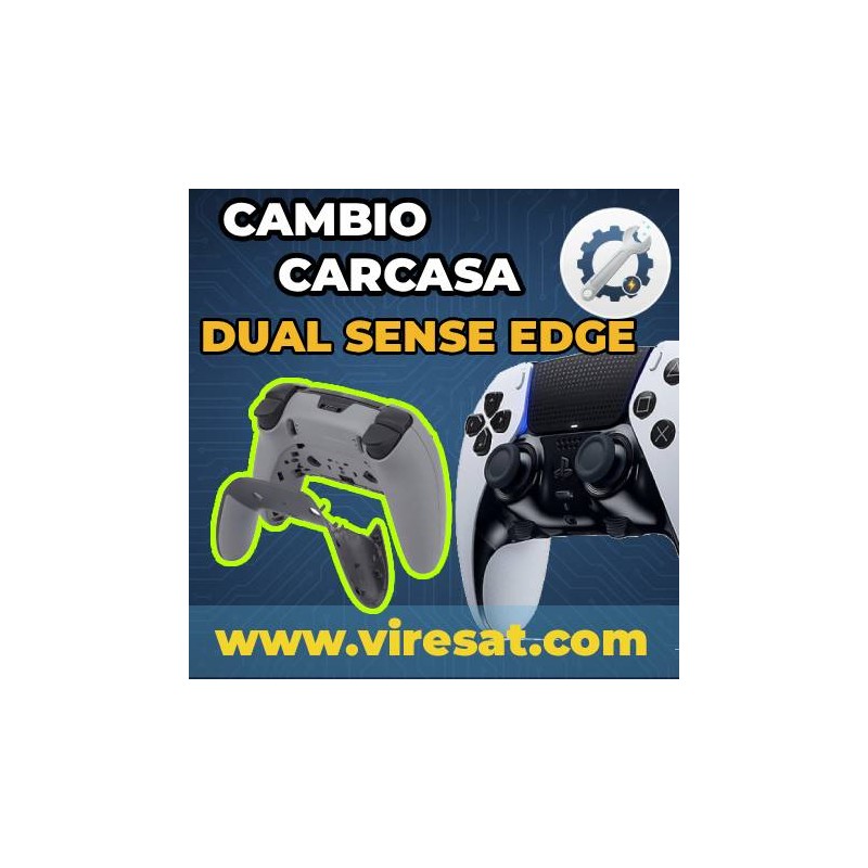 🧩 Cambiar Carcasa DualSense Edge | Rota, Grietas o Diseño Personalizado
