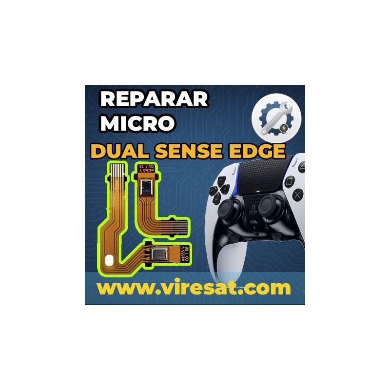 🎙️ Reparar Micrófono DualSense Edge PS5 | Voz Baja o Sin Audio