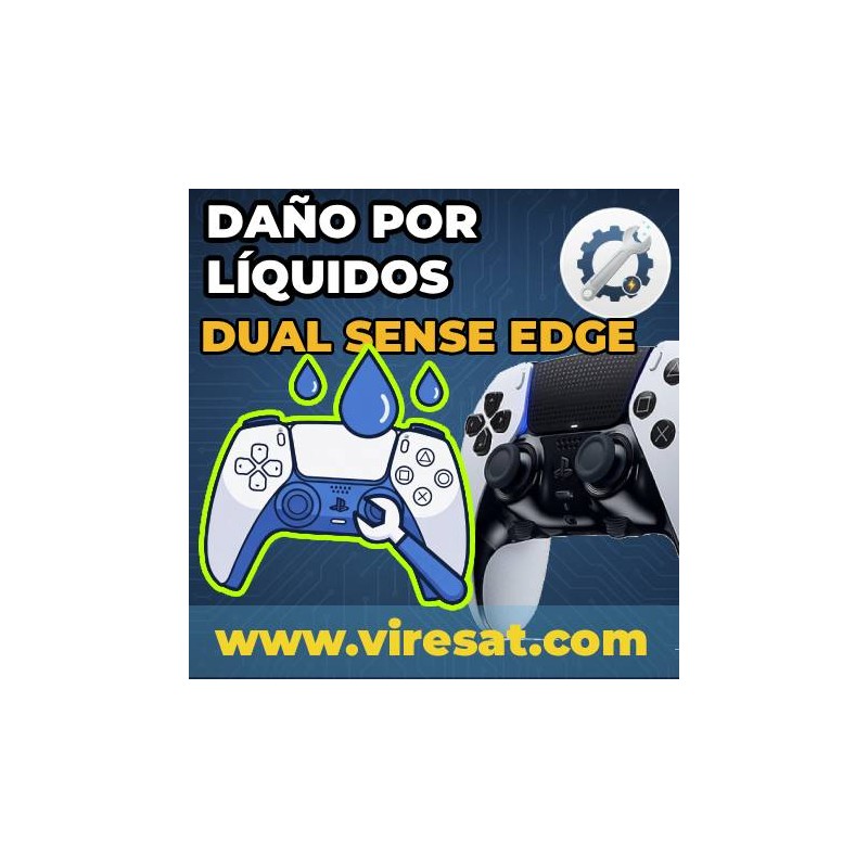 💧 Reparar DualSense Edge Mojado | Daño por Líquido o Corrosión Interna
