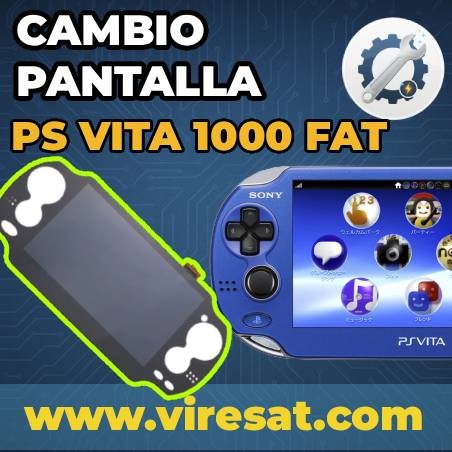 📱 Reparación Pantalla PS Vita Fat OLED | Solución a Pantalla Rota