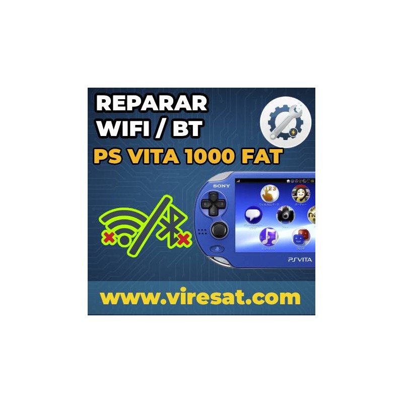 📶 Reparación WiFi PS Vita Fat | Solución a Conexión Débil o Perdida