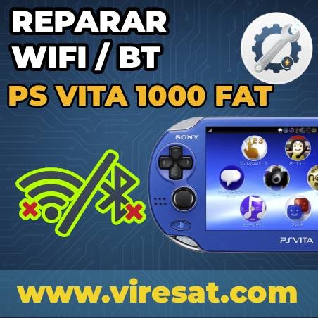 📶 Reparación WiFi PS Vita Fat | Solución a Conexión Débil o Perdida
